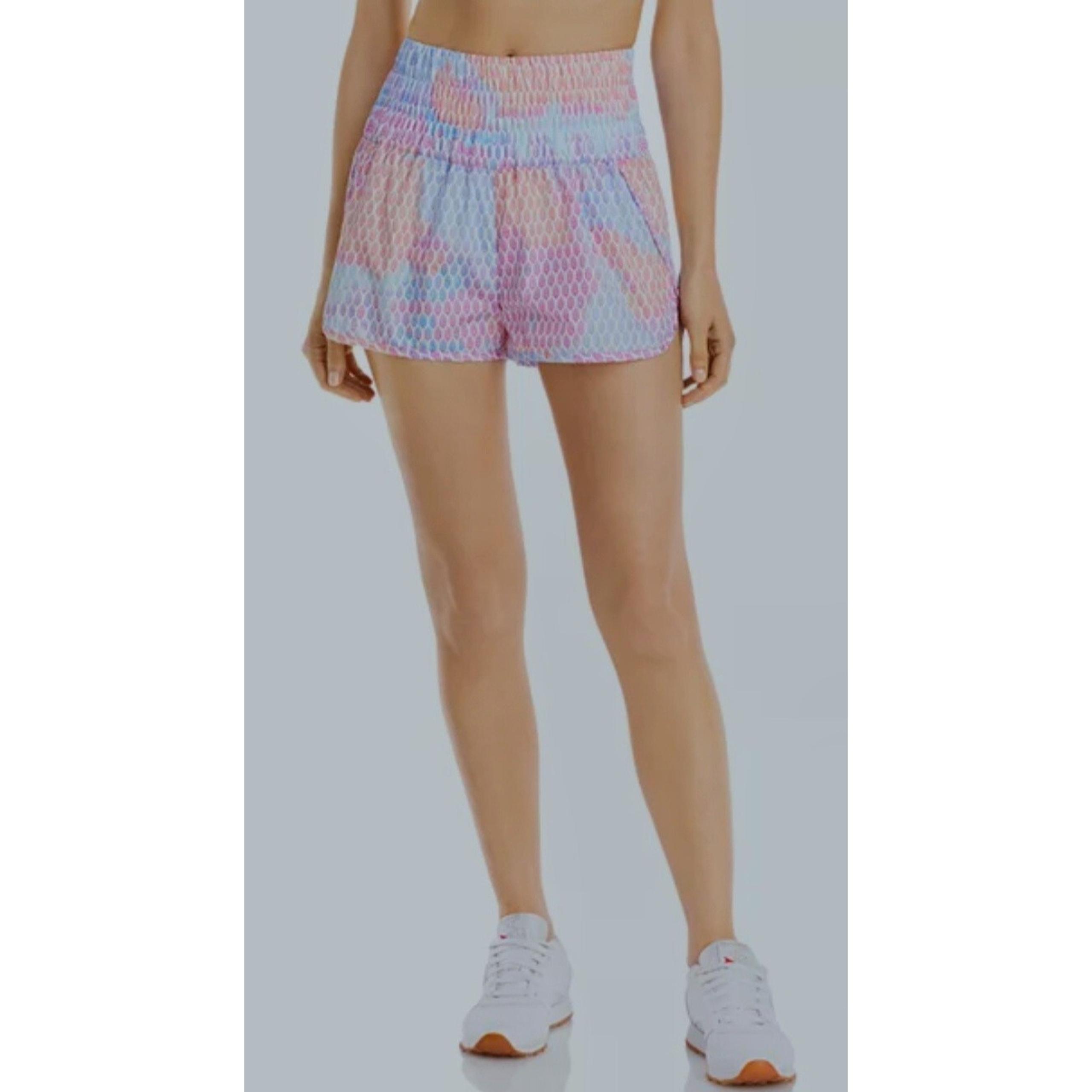 FP Movement By Free People Women's Printed Way Home Active Shorts Size XL