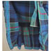 Vintage Skirt Kilt Plaid Tartan Scottish Dark Academia Collegiate Schoolgirl 90s