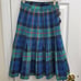 Vintage Skirt Kilt Plaid Tartan Scottish Dark Academia Collegiate Schoolgirl 90s