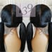 Celebrity human lacefront 360 black wig