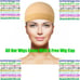 Celebrity human lacefront 360 black wig