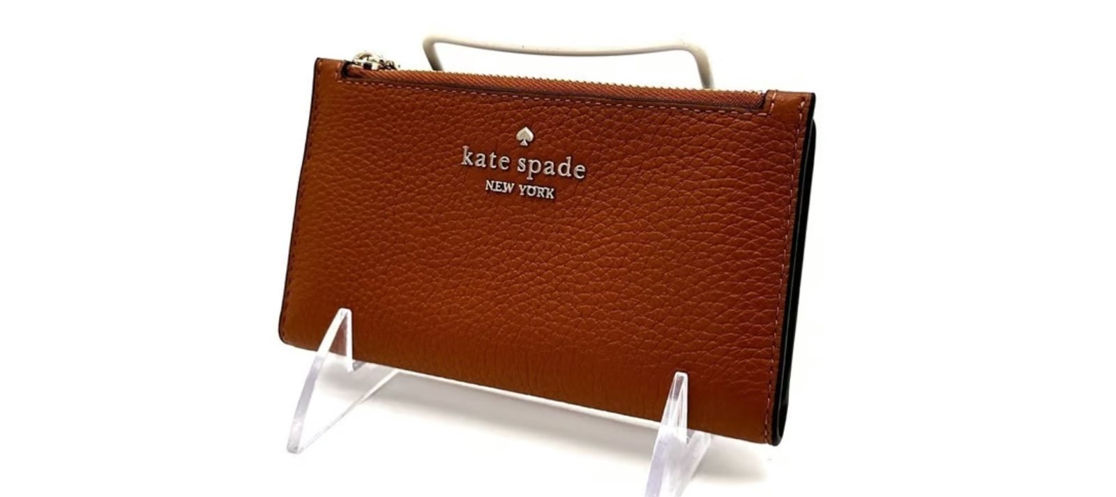 Kate Spade Burberry slim bifold wallet