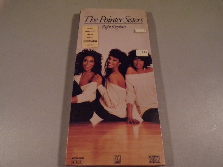 The Pointer Sisters RIGHT RHYTHM NEW cd LONGBOX Levi Seacer Jr (Prince)