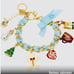 Betsey Johnson Christmas Charm Bracelet, NWT