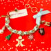 Betsey Johnson Christmas Charm Bracelet, NWT