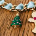 Betsey Johnson Christmas Charm Bracelet, NWT