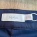 Lady Hagan Women's Dark Navy Retro Leaf Desert Gateway 17 Skort Size 10 NWT