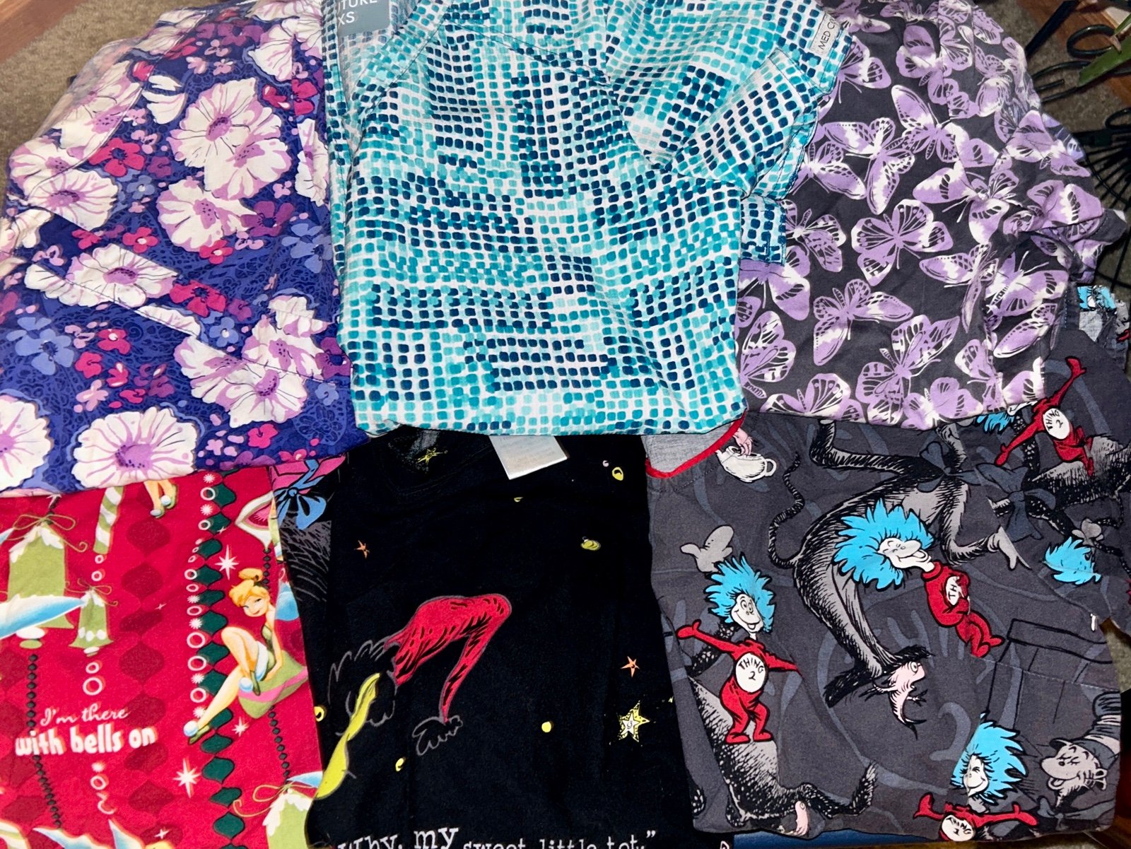 Scrub top lot
