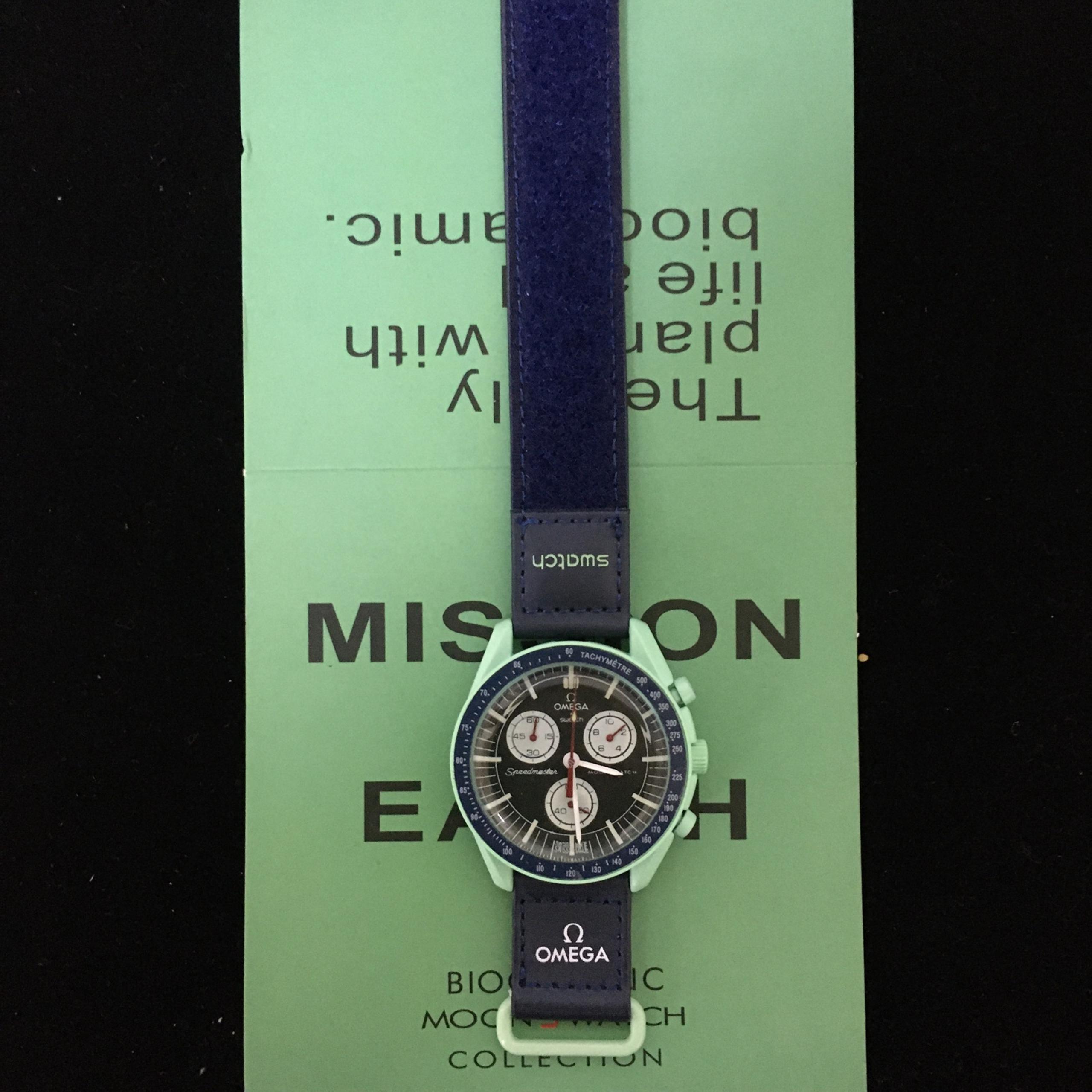 swatch watches mission on earth