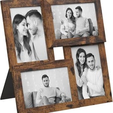 NEW Set of 4 4x6 Collage Picture Frames, Family Photo Collage Frame