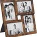 NEW Set of 4 4x6 Collage Picture Frames, Family Photo Collage Frame