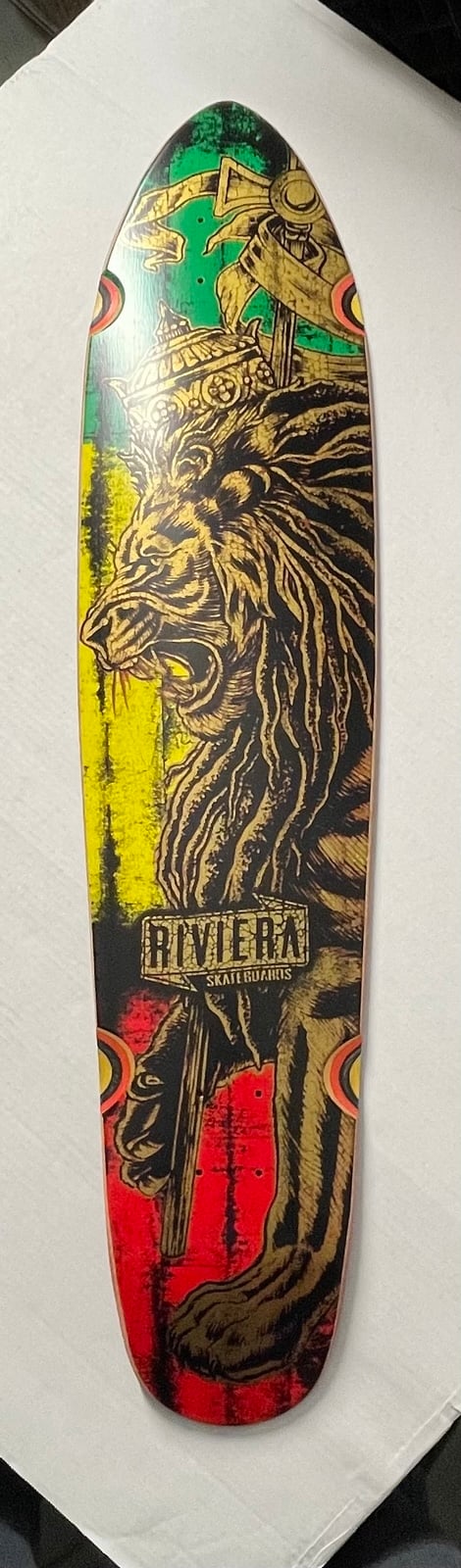 Longboards/Cruisers, Riviera Rasta Deck 40