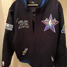 NBA ALL STAR 2025 MEN'S RIB WOOL VARSITY JACKET