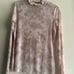 Anthropologie Pilcro Sheer Mesh Print Top- NWOT