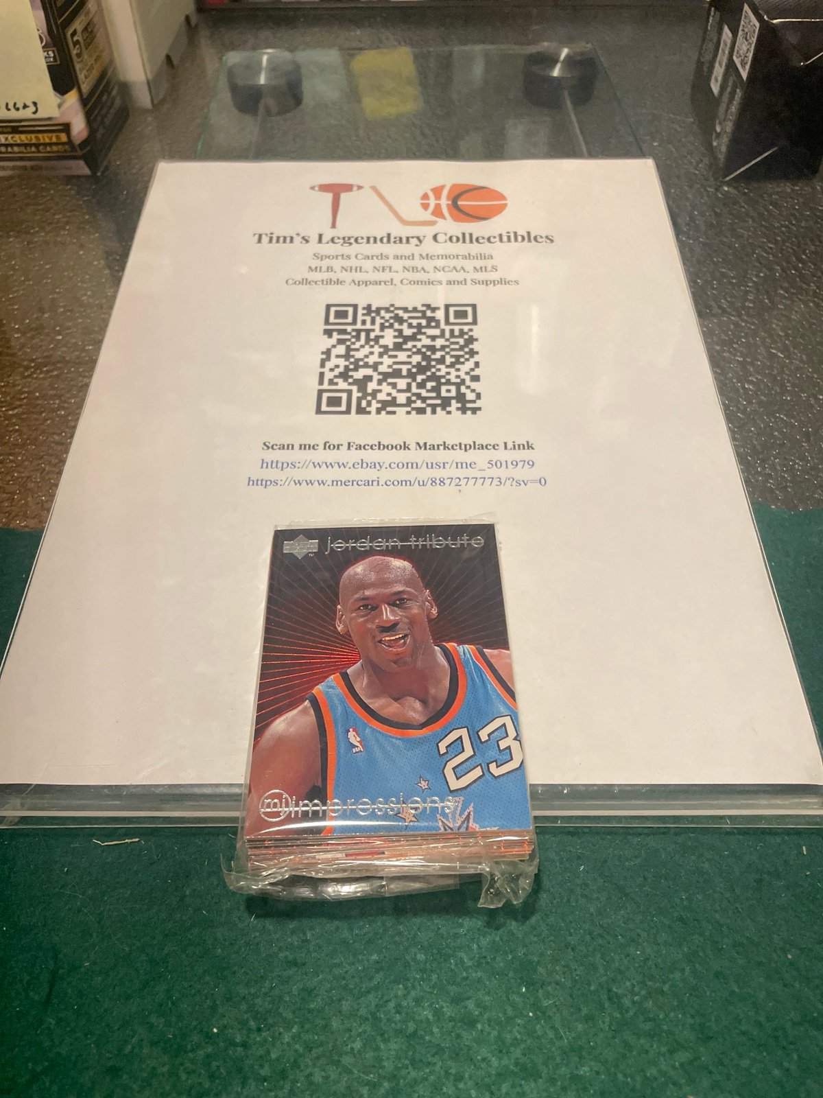 Factory Sealed 1997 Upper Deck Michael Jordan Tribute Set