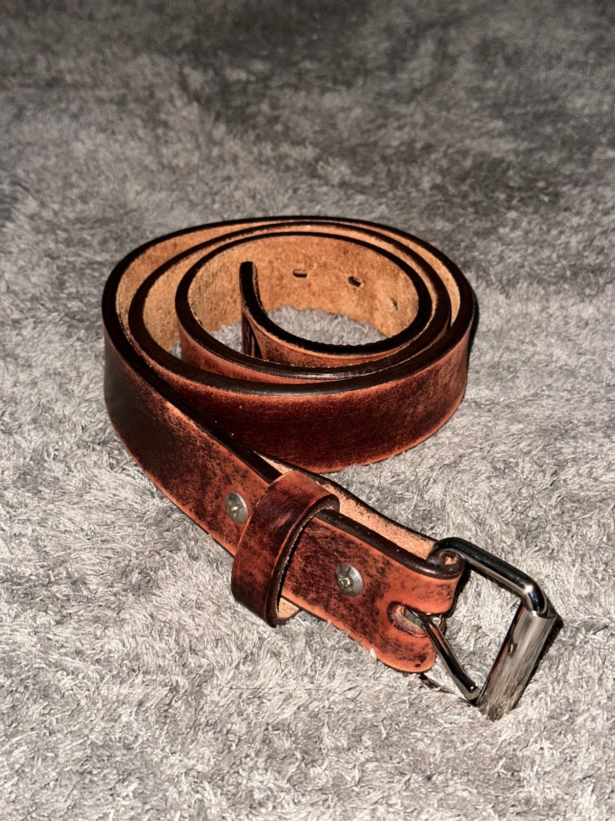 1791 Leather Belt Gun Belt Pant size 38 Gun belt size 42