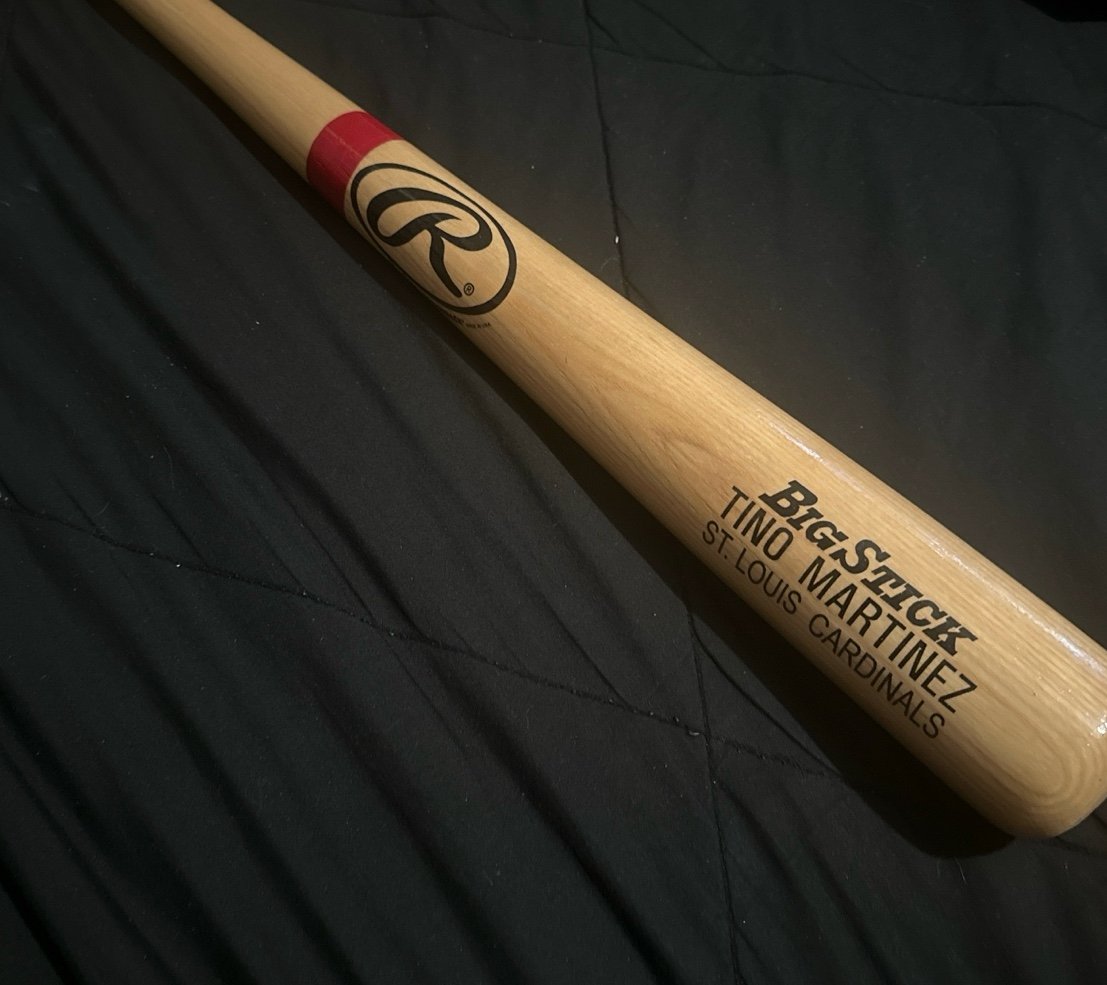 Rawlings Tino Martinez Big Stick 27” Baseball Bat Wooden St Louis Cardinals!!