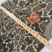 Vintage Duck Camo Vest Mens Large Full Zip Hunting Outdoor Alabama Made USA