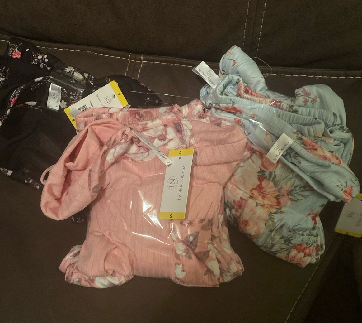 Flora Nikrooz Pajama Bundle Size S