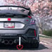 NEW 2PCS BARBED WIRE RED JDM TSURIKAWA RING WHITE Handle Strap Drift Charm