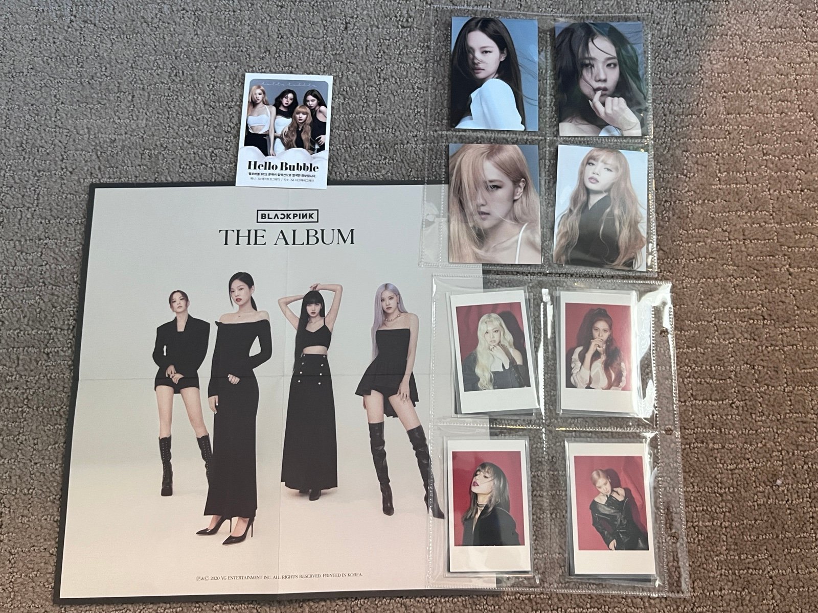 Blackpink photocard set
