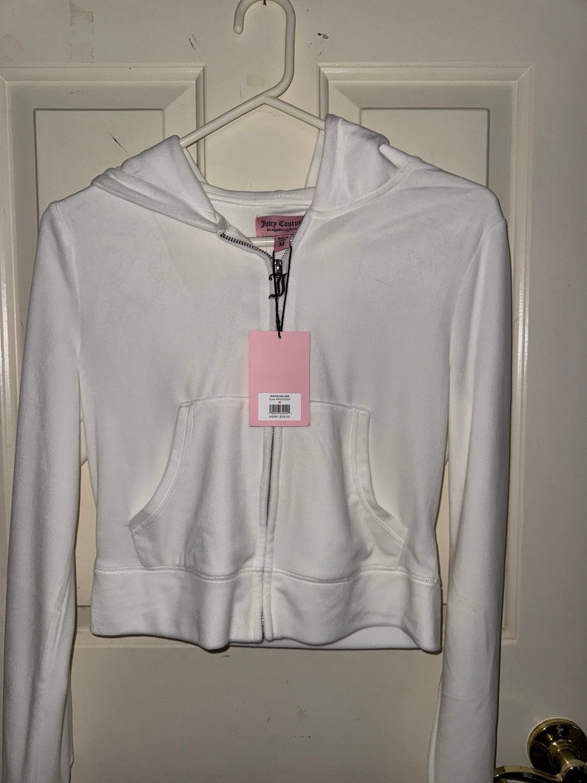 Juicy Couture Track jacket Medium white