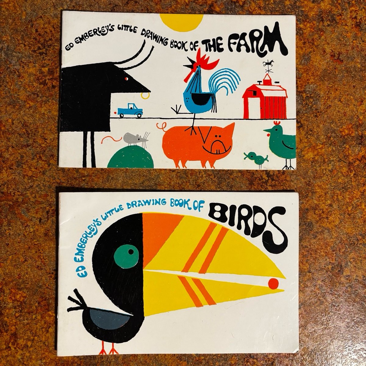 Vintage & First Edition- Ed Emberley’s Little Drawing Books (1973)