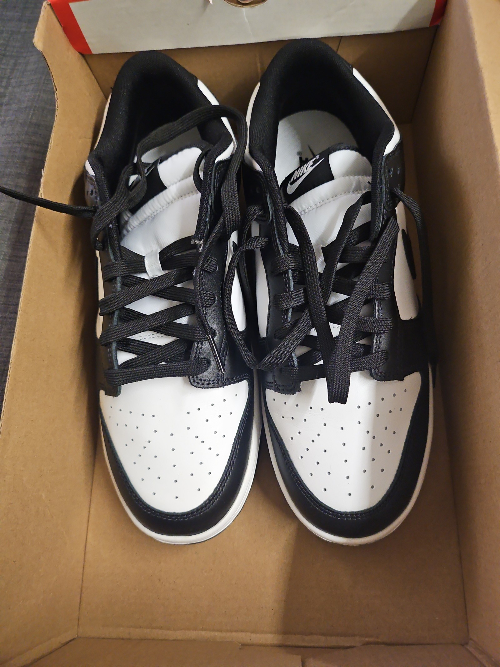 Nike Dunk Low Retro Panda new in box. Size 9