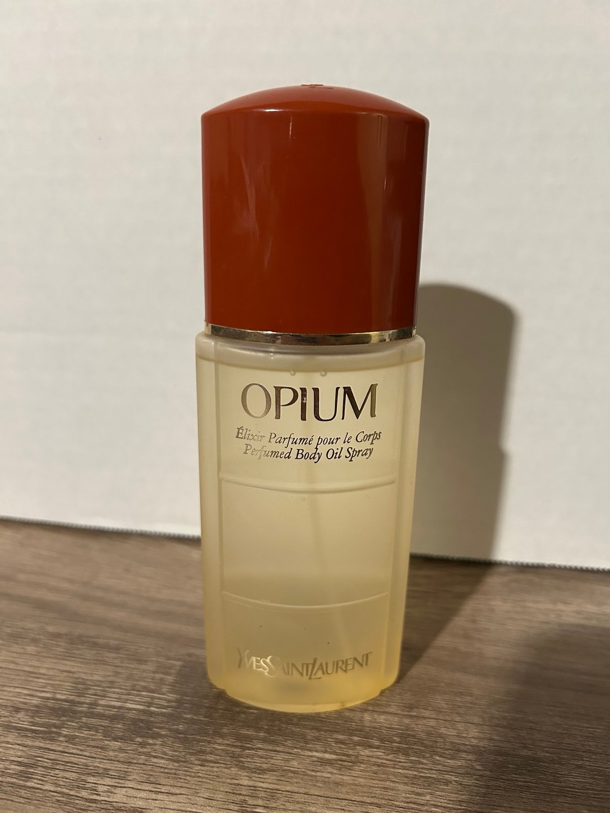Opium Yves Saint Laurent Perfumed Body Oil Spray, 4.2 fl oz/125 ml
