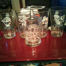 5 Dallas Cowboys Glasses Bundle