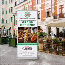 Roll up Banner 33x80