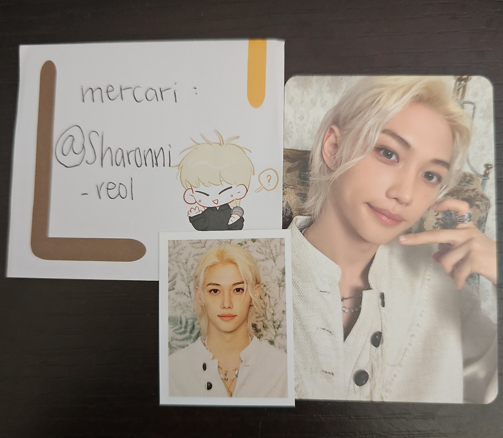 Stray Kids Official 4th Gen membership Felix photocard set