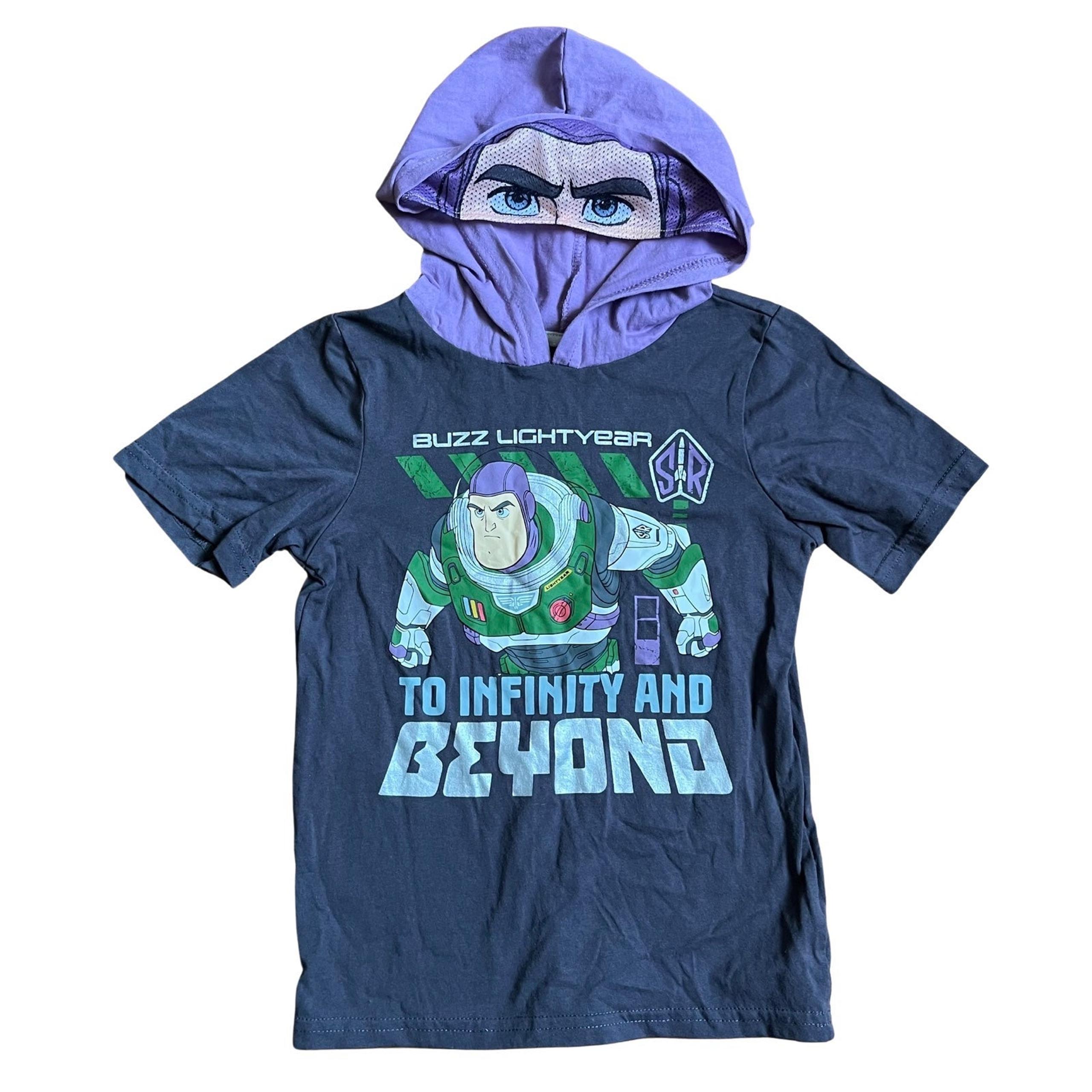 Buzz Lightyear Hooded T-Shirt Size 5
