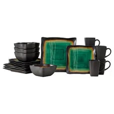 Baum Brothers Max jade 16 piece dinnerware set