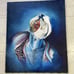 Beautiful Surrealist Abstract Oil On Canvas