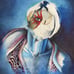 Beautiful Surrealist Abstract Oil On Canvas