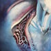 Beautiful Surrealist Abstract Oil On Canvas