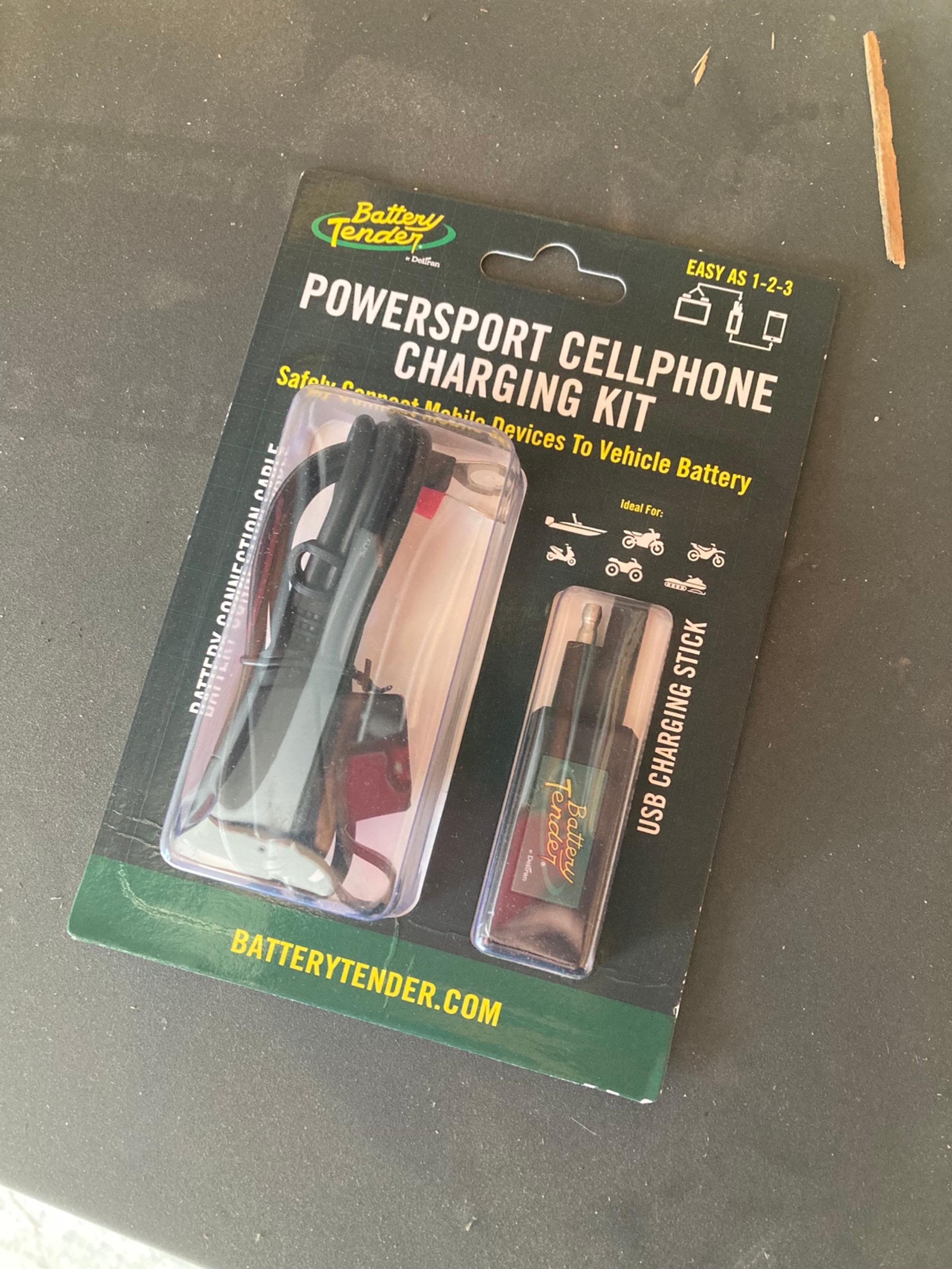 BatteryTender Powersport Cell Phone Charging Kit motorcycle