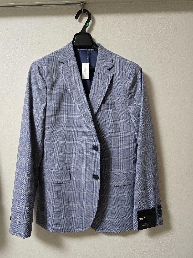 BANANA REPUBLIC Checked Business Jacket, Size 36R