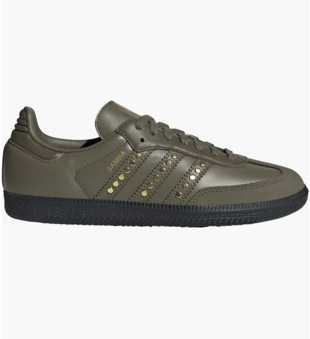 NWT Adidas Samba Men’s 9.5 Dark Khaki/Olive/Black JR8870