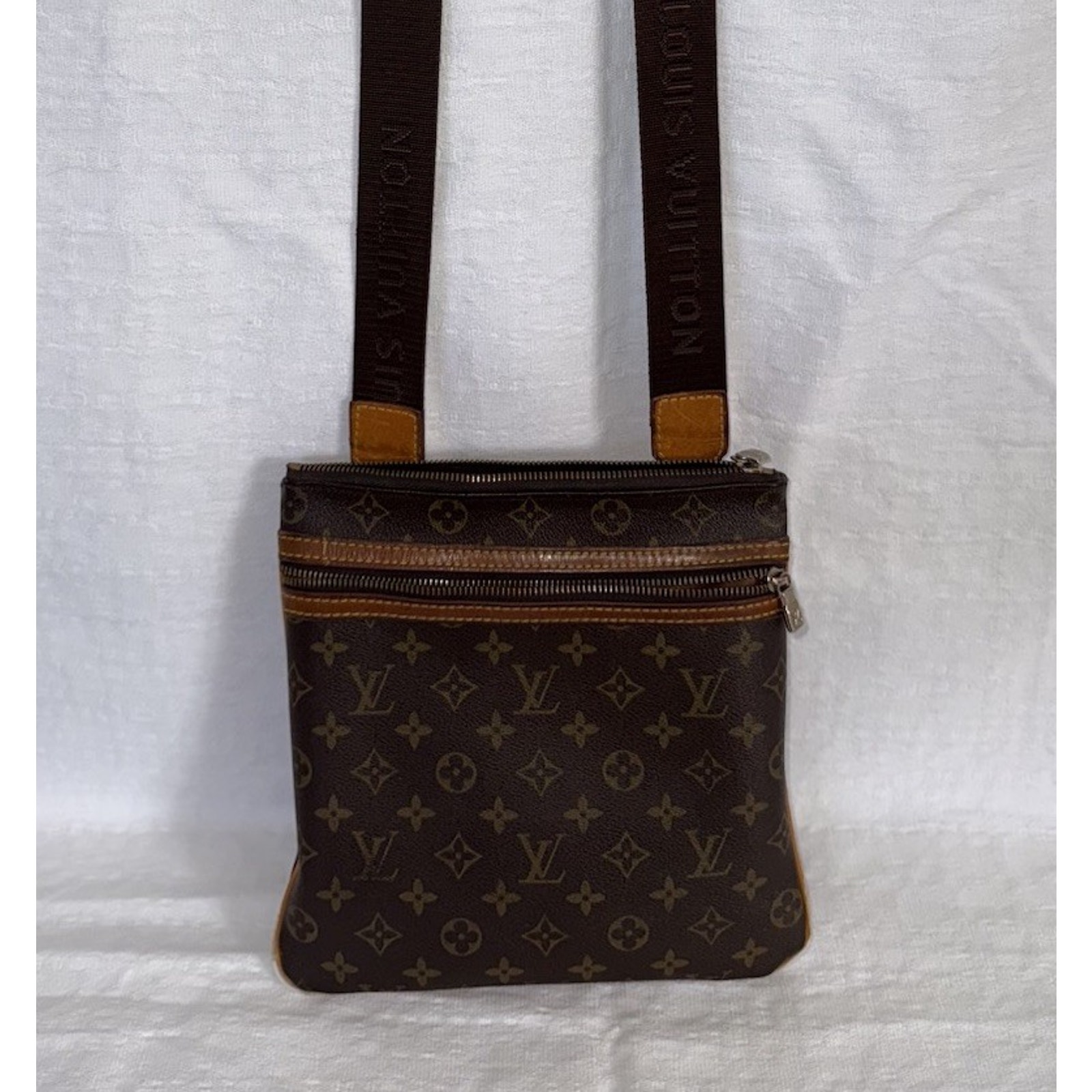 Louis Vuitton LV Monogram Pochette Bosphore Shoulder Bag *Needs Repair*