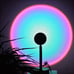 Sunset Rainbow Projection Lamp Decor Night Light Projector 180 Rotation USB Port