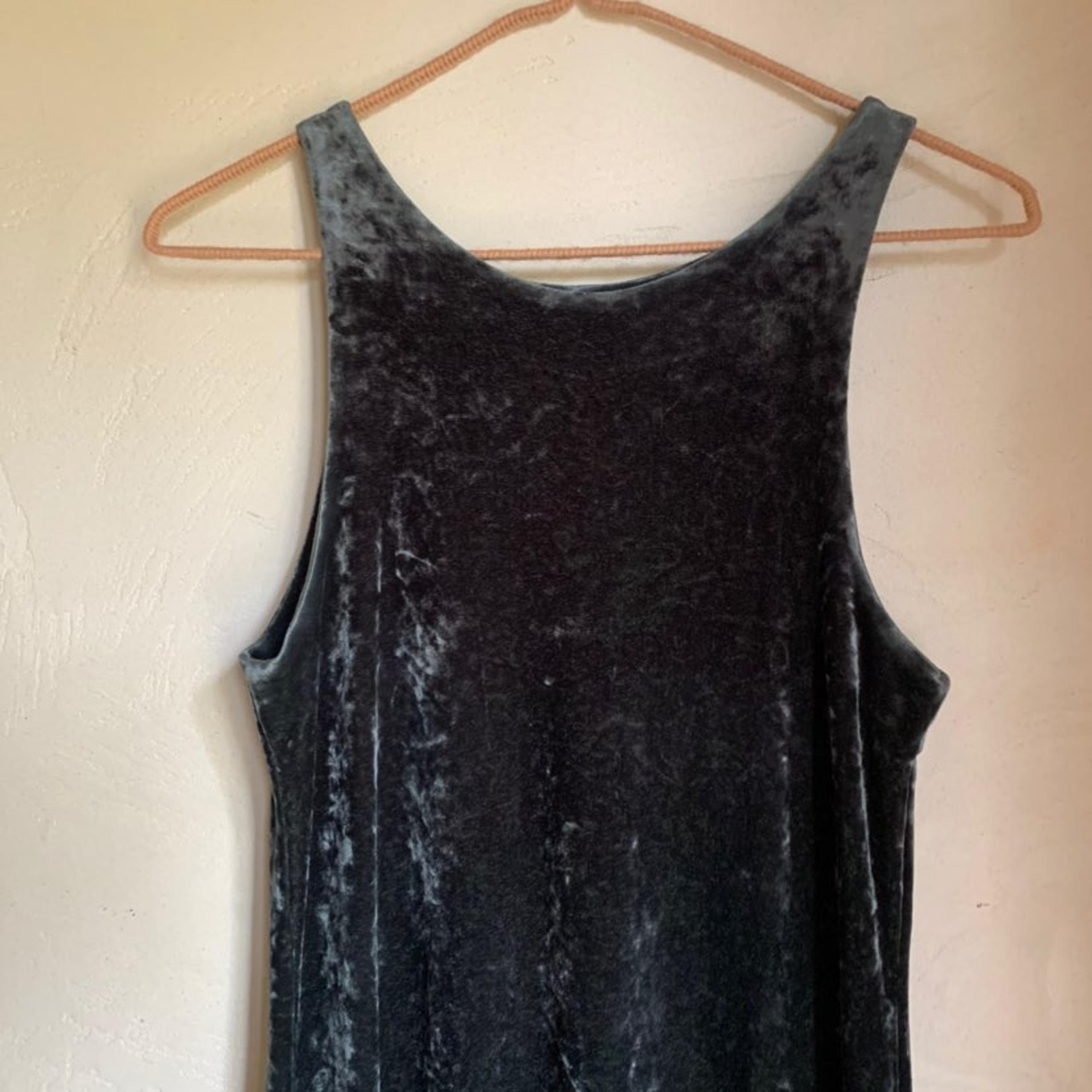Betsey Johnson Crushed Velvet Dress Sz 4