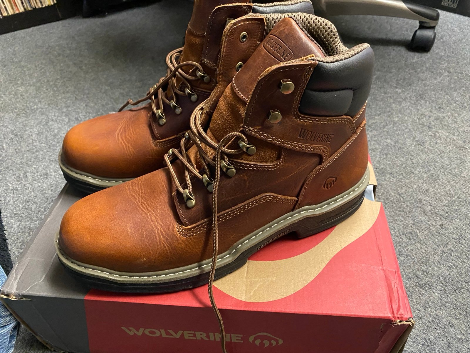 Wolverine work boots 11 1/2 wide