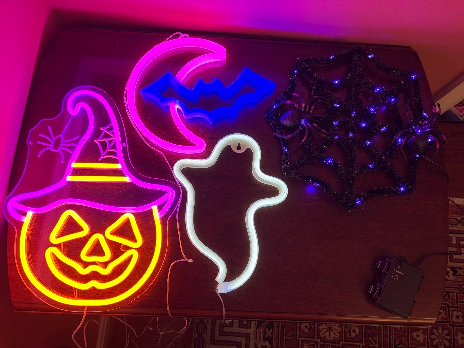 Halloween Window / Wall Neon Style Lights