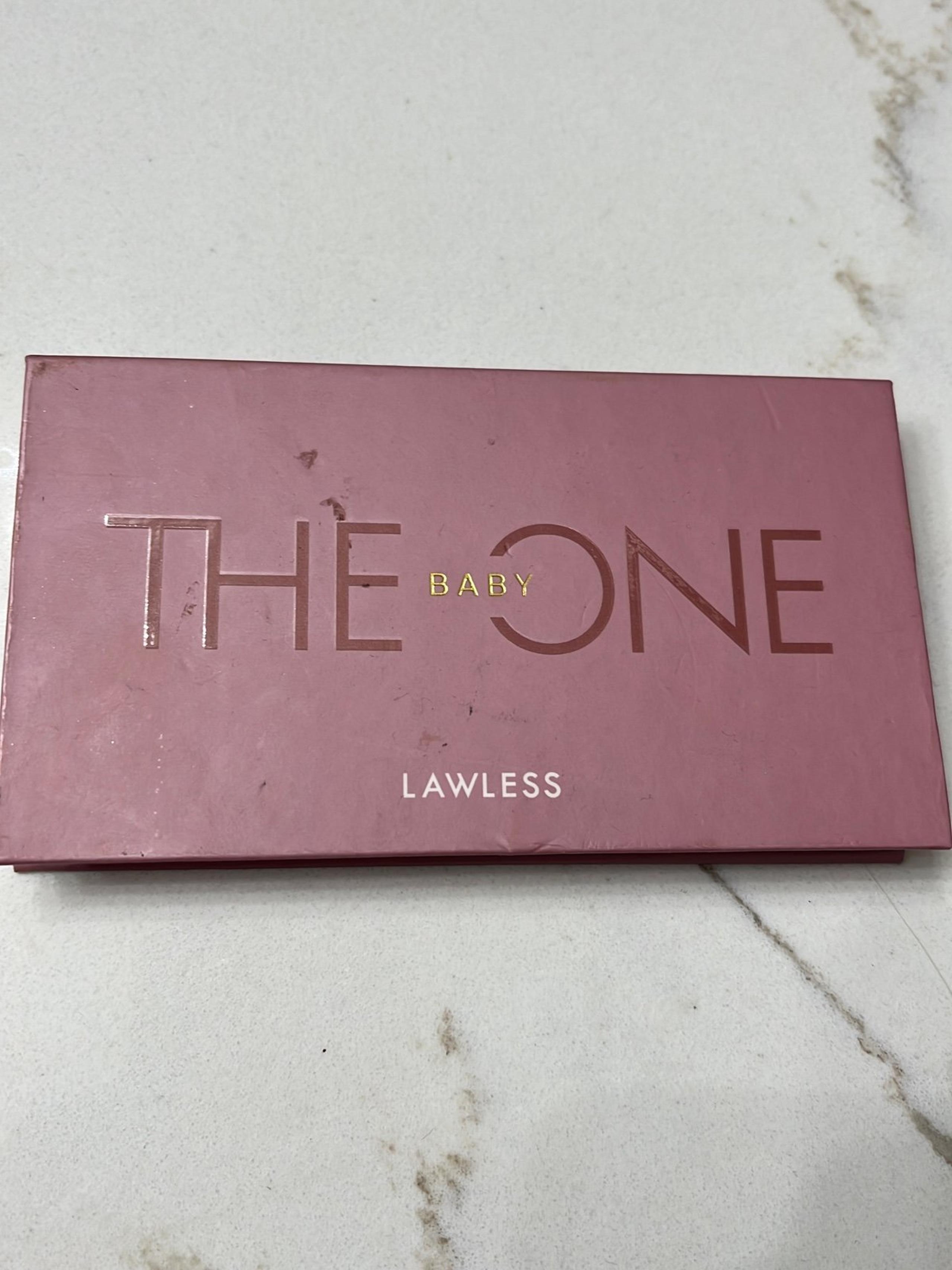 The Baby One Eyeshadow Palette - LAWLESS