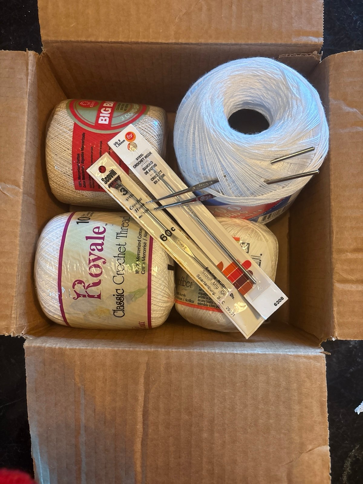 Crochet Thread (4)  New