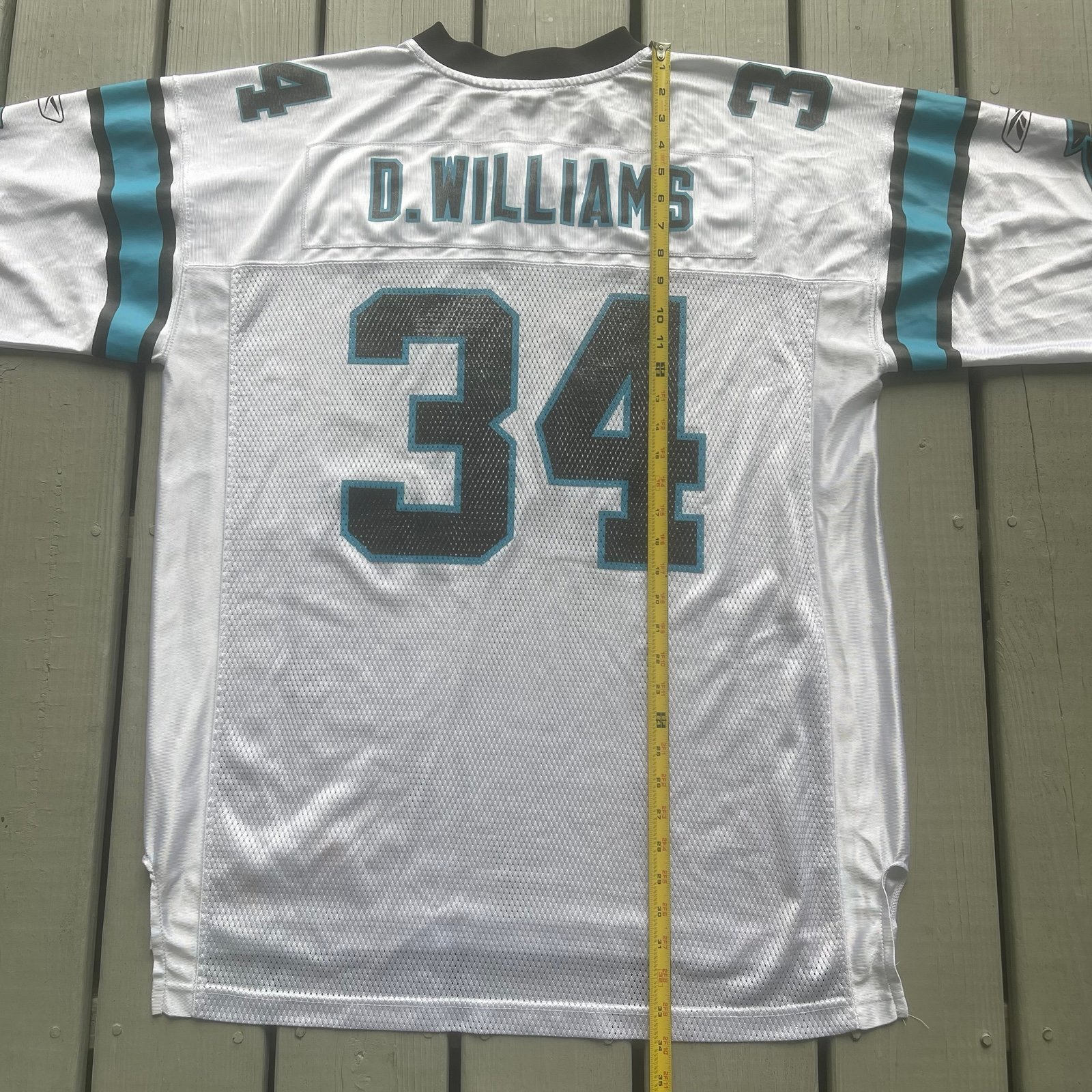 Reebok NFL Carolina Panthers DeAngelo Williams # 34 Football