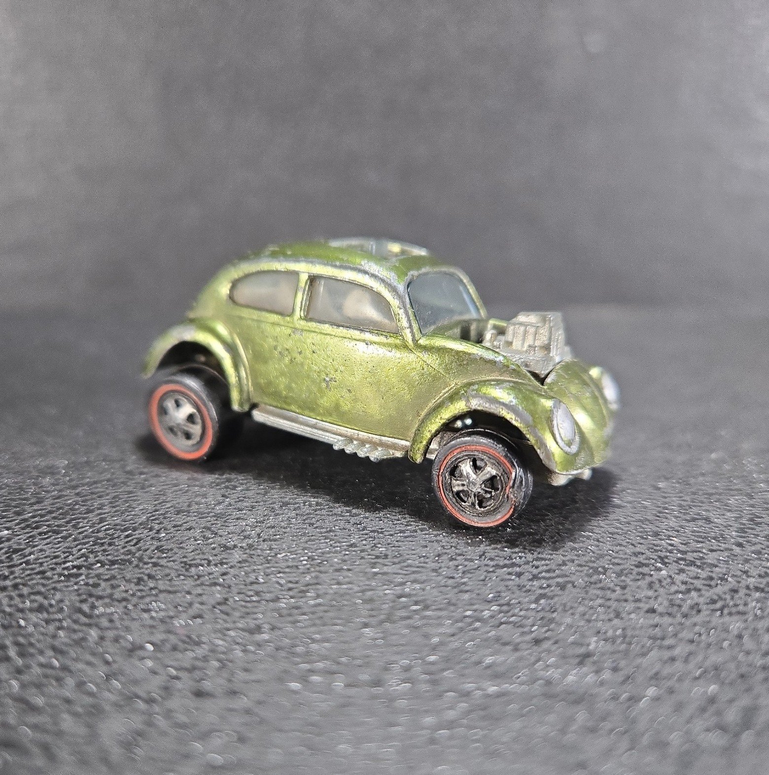 Hot Wheels redline Custom Volkswagen olive