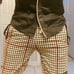 Mens Casual Houndstooth Joggers.